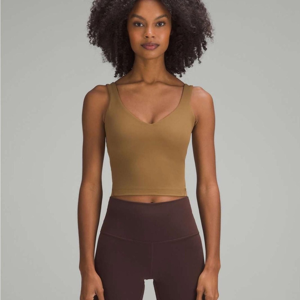 Lululemon Align Tank Size 4 A/B Cup Allspice NWT LW1DUDS Yoga